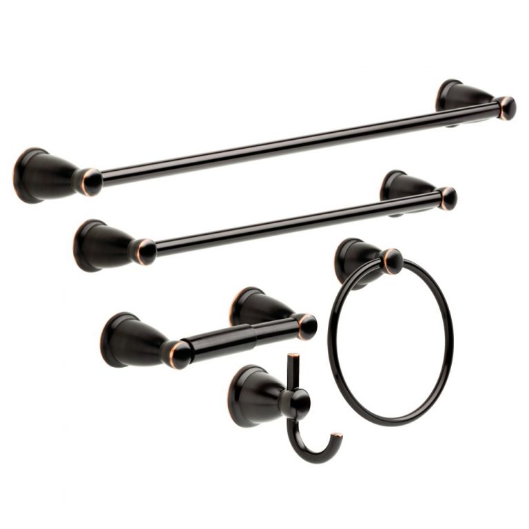 Franklin Brass Kinla Bathroom Accessory Kit, 5 Piece, Oil Rubbed Bronze