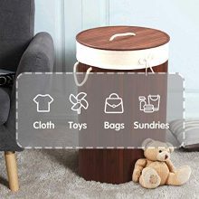 COZAYH 72L All-Natural Bamboo Laundry Hamper with Lid