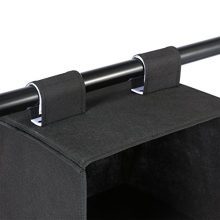 6-Shelf Hanging Clothes Storage Box Collapsible