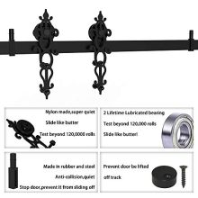 WINSOON Interior Sliding Barn Door Hardware Kit