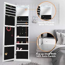 FUNKOCO 79 LED Jewelry Armoires,Jewelry Storage Cabinets