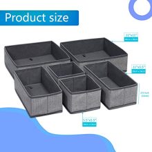 Onlyeasy Foldable Cloth Storage Box Closet Dresser