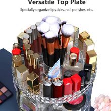 Makeup Organizer 360 Rotating Bathroom Makeup Carousel