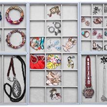 Magic Stackable Jewelry Trays Closet Dresser Drawer Organizer