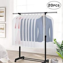 Univivi Clear Garment Bag Breathable Dust Cover