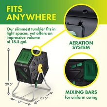 Single Chamber Outdoor Garden Compost Bin
