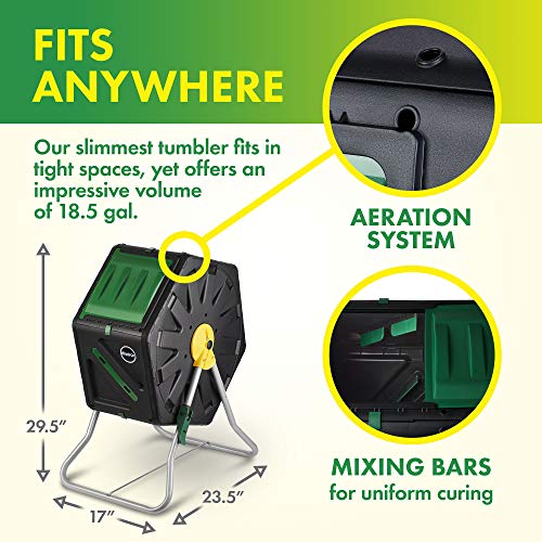 Single Chamber Outdoor Garden Compost Bin