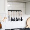 Hooks N Holders Matte Black 12 Wall Hooks Heavy Duty Wall Hanger
