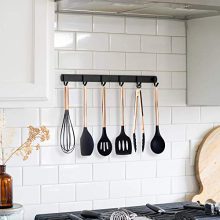 Hooks N Holders Matte Black 12 Wall Hooks Heavy Duty Wall Hanger