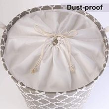 2PCS Drawstring Laundry Basket - Stylish, Waterproof, and Collapsible Laundry Hampers for Efficient Sorting! 🧺🌟