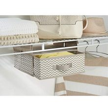Soft Fabric Over Closet Shelving Hanging Storage Organizer