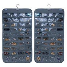 Jewelry Organizer-SAMDIYA Hanging Dual - Sided Non