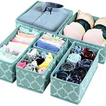 homyfort Clothes Drawer Organizer Dividers