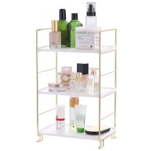 3-Tier Bathroom Countertop Organizer,Freestanding Stackable Organizer