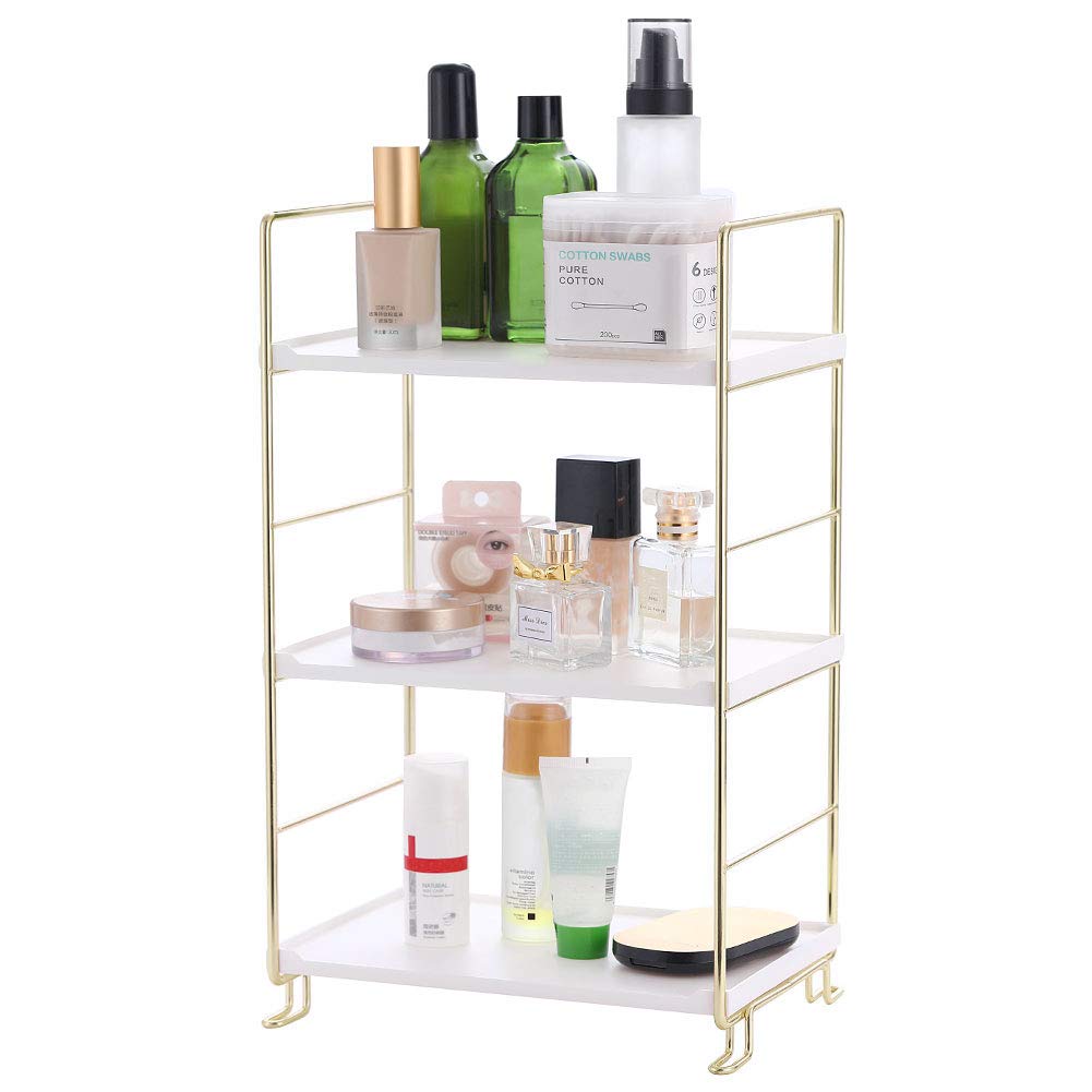 3-Tier Bathroom Countertop Organizer,Freestanding Stackable Organizer