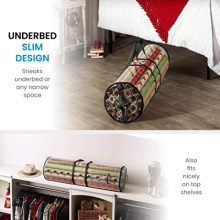 Christmas Wrapping Paper Storage Bag