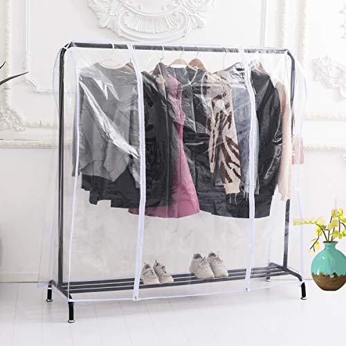 Ruibo Clear Garment Rack Cover Dustproof Clothes