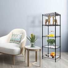 Metal Storage Rack Adjustable Shelves for Laundry