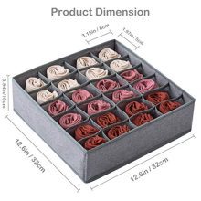 Underwear Drawer Organizer Divider Socks