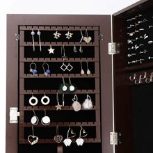 ZenStyle Mirror Jewelry Cabinet Armoire, Full Length Mirror