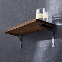Ophanie Floating Shelves Wall Mounted, Rustic Wood Wall Storage Shelves