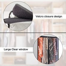 Univivi Hanging Garment Bags 43 inch Organizer Storage