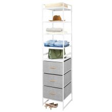 mDesign Modular Closet Organizer System