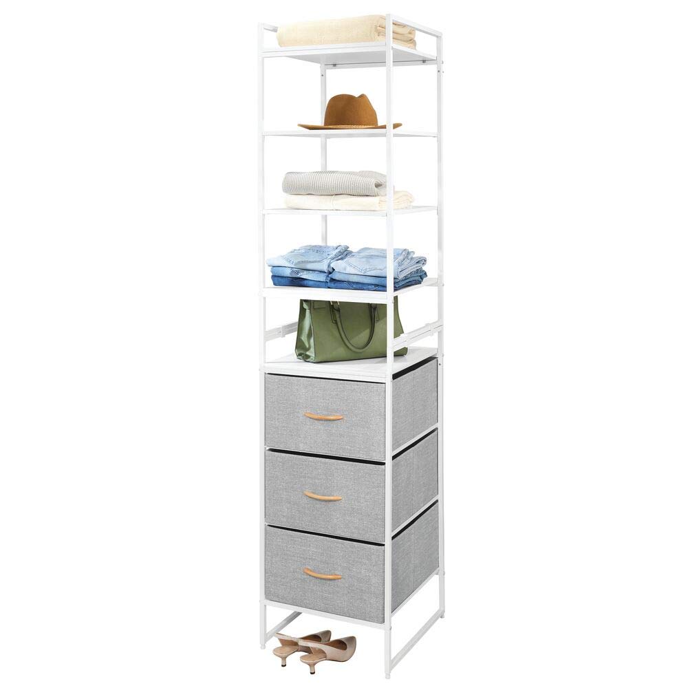 mDesign Modular Closet Organizer System