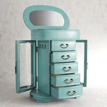 Hives & Honey Daphne Oval Glass Turquoise