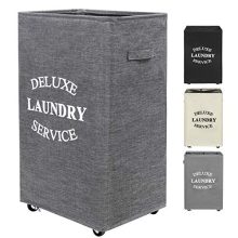 ZERO JET LAG 90L Large Laundry Hamper on Wheels
