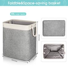 JOMARTO Laundry Basket with Handles 2 Pack
