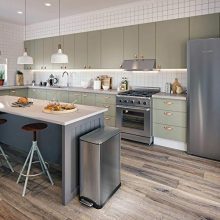 Home Zone Living 13 Gallon Kitchen Trash Can