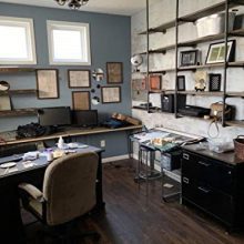 Industrial Retro Wall Mount Iron Pipe Shelf,DIY Open Bookshelf