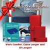 Gel Seat Cushion for Long Sitting, Orthopedic Gel & Memory Foam