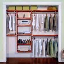 John Louis Home 12-Inch Deep Premier Closet Organizer