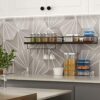 ZGO Floating Shelves for Wall Set of 2,Rustic Wood