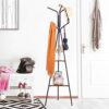 HOUSE DAY Entryway Coat Rack Stand Metal Coat Tree