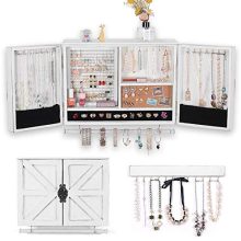 Rustic Wall Mounted Jewelry Organizer Jewelry Holder