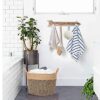 CHICVITA Arrow Wall Decor Rustic Wall Mounted Coat Rack