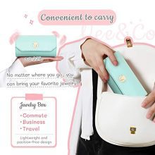 Travel Jewelry Organizer – Premium Roll Foldable Case for Jewelry, Rings, Necklaces, and More