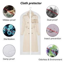 KEEGH Clear Garment Bags Long Dress Jacket Cover