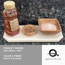Polished White Eyeglass Tray