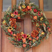 The Wreath Depot Nashua Blossom Fall Front Door Wreath