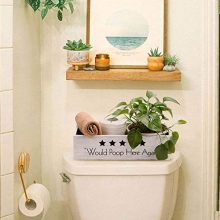 CuffUp Bathroom Decor Box, Toilet Paper Storage Box