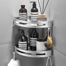 Delysia king 2-Pack Corner Shower Caddy,Bathroom Shelf Wall Mounted