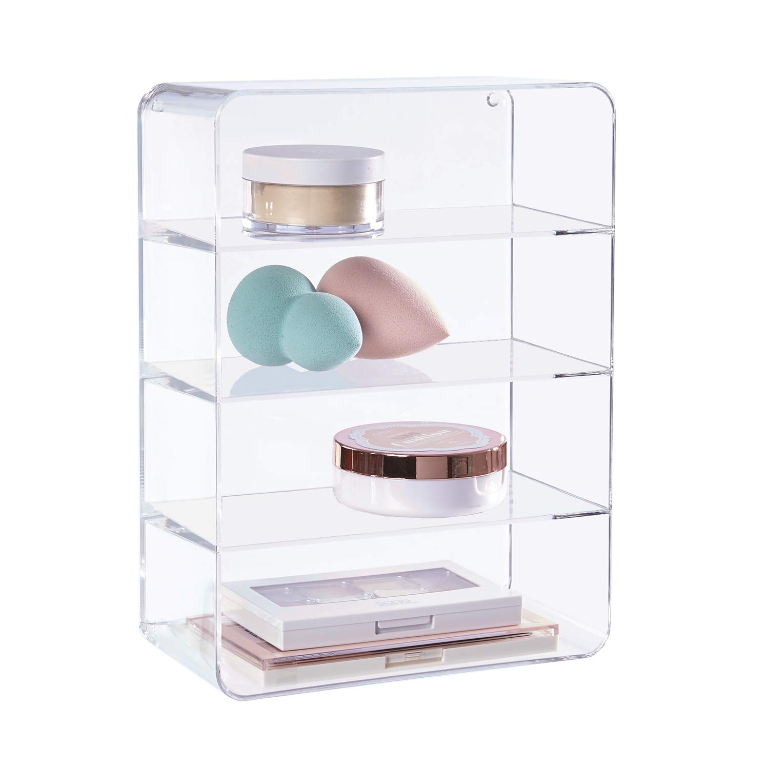 STORi Clear Plastic Vanity, Craft, and Plush Toy Organizer