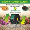 Single Chamber Outdoor Garden Compost Bin