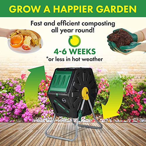 Single Chamber Outdoor Garden Compost Bin