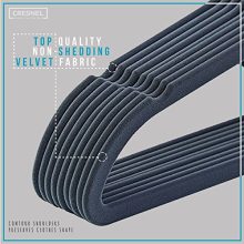 CRESNEL Velvet Hangers 50 Pack - Extra Strong