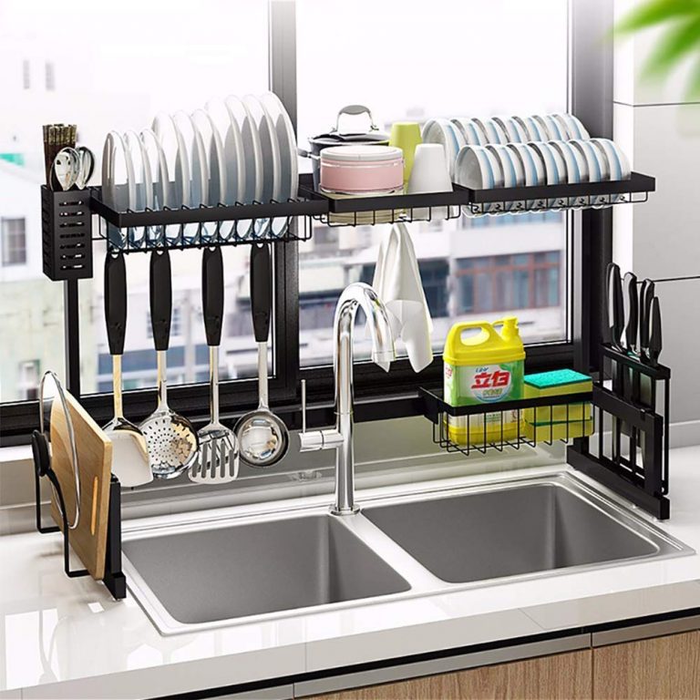 MICOE Over The Sink Dish Drying Rack for Kitchen Supplies